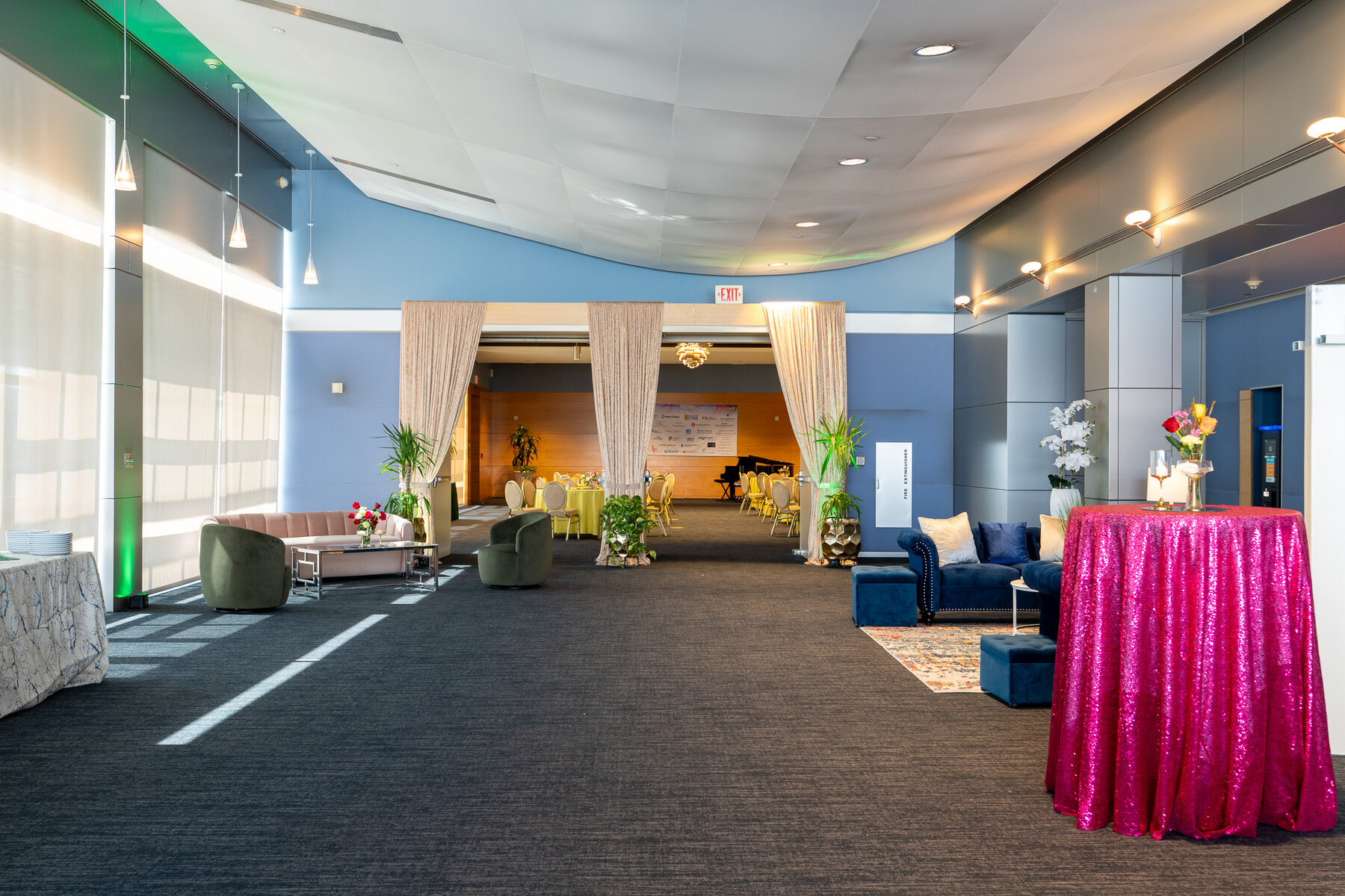 Event setup and service